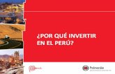 ¿POR QUÉ INVERTIR EN EL PERÚ? - fundacaoaip.pt · Chile Colombia Perú Brasil LAC México. ... Libre movimiento de capitales Libre competencia. Garantía a la propiedad privada