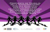 Propuesta de Trabajo de la Administración Pública ...cedoc.inmujeres.gob.mx/fodeimm/Amatlan_Propuesta_Trabajo_2012.pdf · • Diversidad cultural, educación y capacitación ...