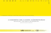 Cover report 2006 1pageEN · las organizaciones internacionales que asisten en calidad de ... intergubernamentales especiales del Codex ... normas regionales o mundiales, ...