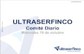 ULTRASERFINCO Miércoles 19 de octubre · Noticias Colombia Reforma Tributaria El día de ayer, ... En cuanto al primero, la industria creció en agosto 9.4% en su variación anual,