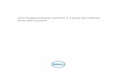 Dell SupportAssist versión 1.3 para servidores Guía del ... · Requisitos del sistema operativo para instalar ... Cómo asegurar una comunicación satisfactoria entre la aplicación