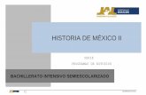 ÉTICA Y VALORES I - edu.jalisco.gob.mxedu.jalisco.gob.mx/.../files/historia_de_mexico_ii_0.pdf · Bloque I De la Independencia a los primeros años del México libre 12 Bloque II