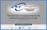 “Desarrollo y Equipamiento de Vialidad Invernal en Chile” · cargador frontal 1 soplador de nieve 1 icalma ix motoniveladora 1 motoniveladora 1 bulldozer 1 camiones pala frontal