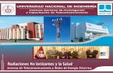 Radiaciones No Ionizantes y la Saludrni.inictel-uni.edu.pe/suplemento-peruano/SUPLEMENTO_PERUANO.pdf · material biológico sobre el que inciden, ... Me complace presentar al público