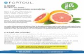 capítulo 1 La TORONJA - fortoul.comfortoul.com/revitalizate/toronja.pdf · Los beneﬁcios que aportan todas las propiedades de la toronja son muy amplios, y entre sus usos más