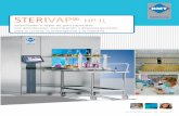 STERI VAP® HP IL - sterilizers-bmt.com · el diseño y en la producción de nuestros equipos. Una gran cantidad de patentes, modelos de utilidad y diseños industriales, ... el curso