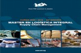 Supply Chain Management - COPITI Cádiz · propios asistentes, para llegar a la determinación de los posibles modelos de aplicación en cada caso. ... 06 MÓDULO 5: PLANIFICACIÓN