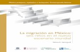 La migración en México: seis retos en el nuevo escenario ...centrotepoztlan.org/wp-content/uploads/2018/04/giorguli-silvia.pdf · a miracin en ico seis retos en el nuevo escenario