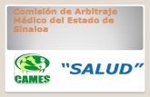 Comisión de Arbitraje Medico del Estado de Sinaloa · regional en sinaloa intoxicaciÓn por picadura de alacrÁn dengue clasico dengue hemorragico paludismo vivax tuberculosis respiratoria