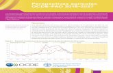 Perspectivas agrícolas OCDE-FAO 2018-2027 · desarrollo conduce a una mayor demanda de alimentos procesados y de fácil preparación. Los cambios en los niveles de consumo de alimentos