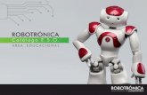 Catálogo E.S.O. - interempresas.net · programación de robots seguidores de líneas. El micro-robot seguidor de lineas ... giroscópico y dos sensores de ... del robot. También