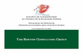 Estudios de Competitividad en Clusters de la …transformaalimentos.cl/assets/docs/documentos/2007-BCG-Alimentos... · MENSAJES CLAVE EN ALIMENTOS PROCESADOS Industria de alimentos