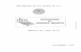 DEPARTAMENTO DE INGENIERIA MECANICA - …acceda.ulpgc.es/bitstream/10553/787/1/1556.pdf · INGENIERIA MECANICA MEMORIA DEL CURSO 94/95 NOVIEMBRE, 1995 . CONTENIDO l.- Presentación