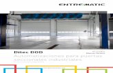 Manual Técnico Automatizaciones para puertas … · seccionales industriales (Instrucciones originales) IP1733ES Manual Técnico. 116 IP1733ES - 2015-05-29 Índice Tema Página 1.
