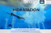 HIDRATACIÓN - Universidad Nac. de San Martin, … · A niveles de DSH leve, se altera la coordinación, equilibrio y concentración Suele ocurrir cuando los deportistas de hidratan