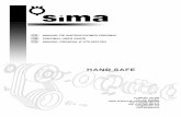 HAND SAFE ESP (FORMATO A4) - simasa.com · adhesivas indicativas del voltaje de alimentación, para que estén de acuerdo con el cambio efectuado. • Las maquinas con motor eléctrico