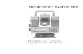 Geodimeter System 600 - …equipostopograficosdeocasion.com/PDF/manuales/Geodimeter/geodi... · cualquier lector de tarjetas que pueda manejar tarjetas PCMCIA de ATA, tipo Sundisk.