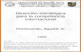 Dirección estratégica para la competencia internacionalbibliotecadigital.econ.uba.ar/download/tesis/1501-1138_Monteverde... · Venta eie conocímíentos conmínimainversión. ...