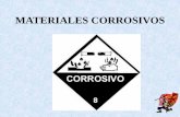 MATERIALES CORROSIVOS - rafadeandres · cercana donde iones de H+ se transforman en hidrógeno gas. Cuando el ácido que ataca el metal se encuentra en un medio oxigenado la reacción
