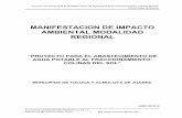 MANIFESTACION DE IMPACTO AMBIENTAL …apps1.semarnat.gob.mx/dgiraDocs/documentos/mex/estudios/2010/15… · II.2.6.6.4 Señalar la distancia del proyecto al área natural protegida