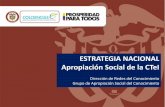 ESTRATEGIA NACIONAL Apropiación Social de la CTeI · Intercambio y transferencia de conocimiento ... Postulación de SOLUCIONES MÁXIMO CINCO (5) ... grupos, centros de investigación