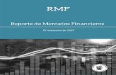 Reporte de Mercados Financieros - banrep.gov.co · Reporte de Mercados FinancierosDODM 1Introduccion´ El Banco de la Republica (BR) genera informaci´ ´on para la toma de decisiones,