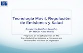 Tecnología Móvil, Regulación de Emisiones y Saludwebimg.uni.edu.ni/section/investigacion/actividades-cientificas... · En Radiocomunicaciones (radio, TV, Satelital, Celular etc.)