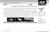 Explorando el Universo - Trinity Schooltrinityschoolls.com/wp-content/uploads/2012/01/FICHA-17... · Estas poseen un núcleo donde se producen presiones gigantescas, debido a la gran