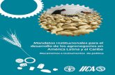 Mandatos institucionales para el desarrollo de los ...repiica.iica.int/docs/b3003e/b3003e.pdf · ABC Programa Agricultura de Baixo Carbono, Brasil ACP Agricultural Competitiveness