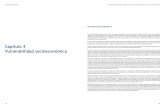 Capítulo 4 Vulnerabilidad socioeconómica - …tulo 4... · El artículo “Estudio de caso: Frecuencia de lesiones histopatológicas en truchas arcoíris sugerentes a una infección