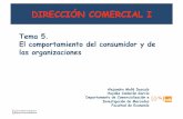 DIRECCIÓN COMERCIAL I - ocw.uv.esocw.uv.es/ciencias-sociales-y-juridicas/3/1tema_5_dircom_i_ocwedit.pdf · Factores externos que afectan al comportamiento del consumidor. 3. Factores