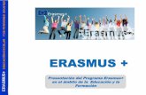 Presentación de PowerPoint - Euskadi.eus · Acciones principales: KA1, KA2 y KA3 Movilidad de las personas por motivos de aprendizaje (KA1) intercambio de buenas -Movilidad del personal,