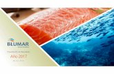 Presentación de Resultados Año2017 - blumar.com · Islandia/Atlántico Norte 172.592 232.382 34,6% Total 1.211.861 1.591.410 31,3% Fuente: IFFO Mercado y Perspectivas | Pesca. Mercado