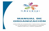 MANUAL DE ORGANIZACIÓN - Iniciotransparencia.tulancingo.gob.mx/sites/default/files/MANUAL DE... · conocimientos en mecanografÍa, ofimÁtica, archivo redacciÓn y ORGANIZACIÓN