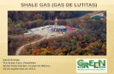 Shale gas (gas de lutitas) - energiaadebate.comenergiaadebate.com/wp-content/uploads/2012/09/shalegas-presentac... · El fracturamiento requiere un mínimo de 20 bombas de 1,000 caballos