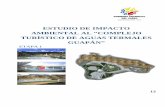 ESTUDIO DE IMPACTO AMBIENTAL AL COMPLEJO … · estudio de impacto ambiental al complejo de aguas termales guapÁn pág. 2 1. antecedentes 5 2. objetivos 5 2.1 general 5 2.2 especÍficos