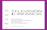 TELEVISIÓN E INFANCIA - interamerican-services.com · CARRUSEL MEXICO. DÉCADAS 50-60-70 80 ... Y por supuesto que el listado no es completo ni ... GÉNERO Entretenimiento infantil