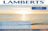 Desde 1989 - LAMBERTS® ORIGINAL - Web Oficial …lambertsusa.com/wp-content/uploads/2014/09/Magazine_Lamberts... · Preguntas y crucigrama de LAMBERTS. ... en los pescados azules
