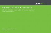 Manual de Usuario - ZKTeco Latinoamérica · No se dará ningún aviso cuando el manual de usuario sea ... El Sistema de Inspección por Rayos X de la serie ZKX cumple con las normas