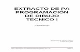 EXTRACTO DE PA PROGRAMACIÓN DE DIBUJO TÉCNICO Iiesprofesorangelysern.es/wp-content/uploads/Programaciones/Plastic... · Valorar la universalidad de la normalización en el dibujo