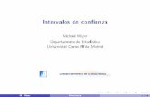 Intervalos de confianza - Departamento de …halweb.uc3m.es/esp/Personal/personas/mwiper/docencia/Spanish/GC... · Intervalo de con anza para la media de una población normal: varianza