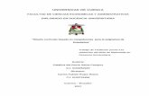 UNIVERSIDAD DE CUENCA - dspace.ucuenca.edu.ecdspace.ucuenca.edu.ec/bitstream/123456789/27156/1/Titulacion.pdf · Cuadro 1 Sistematización de las Competencias por Unidades ..... 19