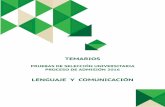 Universidad de Chile Vicerrectoría de Asuntos …psu.demre.cl/publicaciones/pdf/2016-demre-temario-lenguaje.pdf · curricular, los cambios incorporados producto del Ajuste Curricular