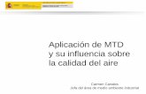 Aplicación de MTD y su influencia sobre la calidad del aire · Metalurgia férrea 2015 Cataluña, País Vasco testeo cuestionario octubre 17 Tratamiento y Gestión de gases de la