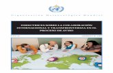 DIRECTRICES SOBRE LA COLABORACIÓN … · Directrices sobre la colaboración internacional y transfronteriza en el proceso de aviso p. 3 CAPÍTULO 2 PRINCIPIOS GENERALES 2.1 EL PAPEL