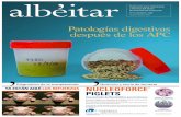Patologías digestivas después de los APCalbeitar.grupoasis.com/bibliografias/97.pdf · Mecanismo de acción:La Tiamulina bloquea la biosíntesis de proteínas bacterianas por fijación