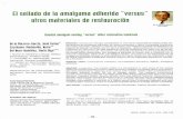 El sellado de la amalgama adher - E-Prints Complutenseeprints.ucm.es/5038/1/El_sellado_de_la_amalgama_adherida_versus... · Departamento de Odontología Con- servadora, Facultad de