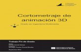 Cortometraje de animación 3D - RUA: Principal · Historia de la animación El cine de animación ha sufrido un gran cambio debido a la inclusión de ordenadores en el proceso técnico