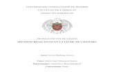 UNIVERSIDAD COMPLUTENSE DE MADRID FACULTAD DE …147.96.70.122/Web/TFG/TFG/Memoria/ROCIO MADURGA CEREZO.pdf · El empleo de los péptidos bioactivos como ingredientes de los alimentos