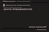 RADIO AV CON DVD DE 6 DISCOS AVH-P6050DVD - … · Acerca de WMA 10 Para proteger la pantalla LCD 11 Para visualizar la pantalla LCD con comodidad 11 ... altavoces con un tono de